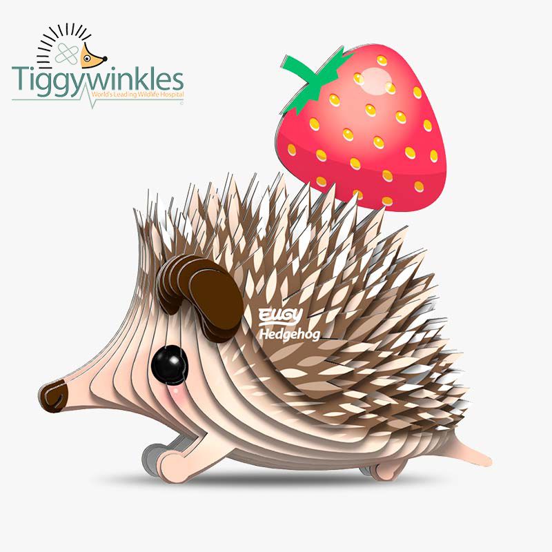 Eugy 3D Model Kit - Hedgehog