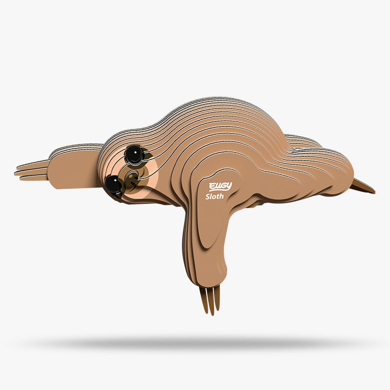 Eugy 3D Model Kit - Sloth