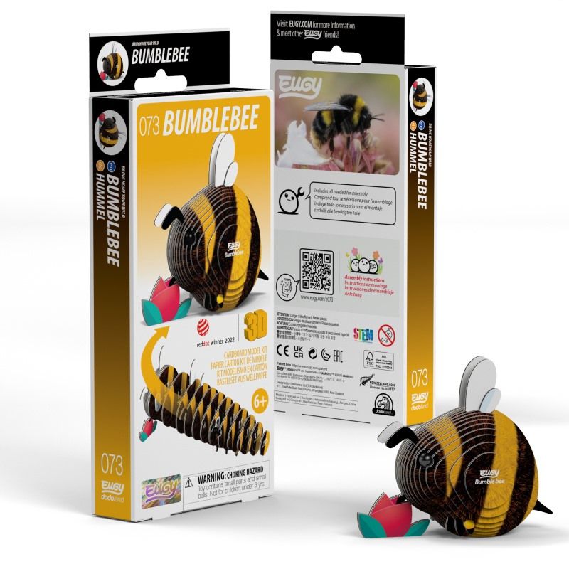Eugy 3D Model Kit - Bumble Bee