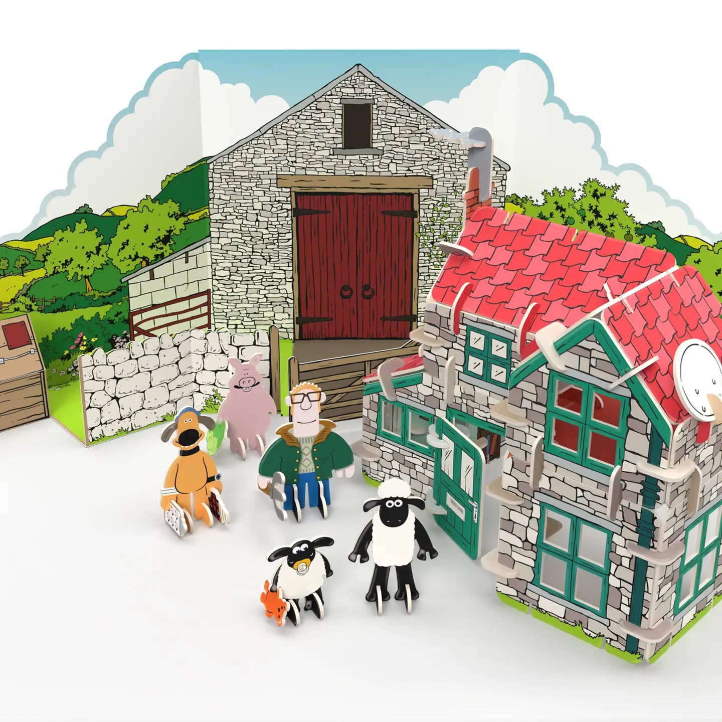 Play Press - Shaun The Sheep Playset