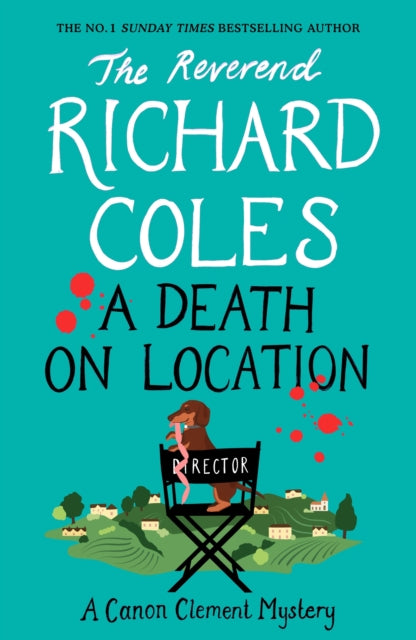 A Death on Location by Richard Coles hardback SIGNED