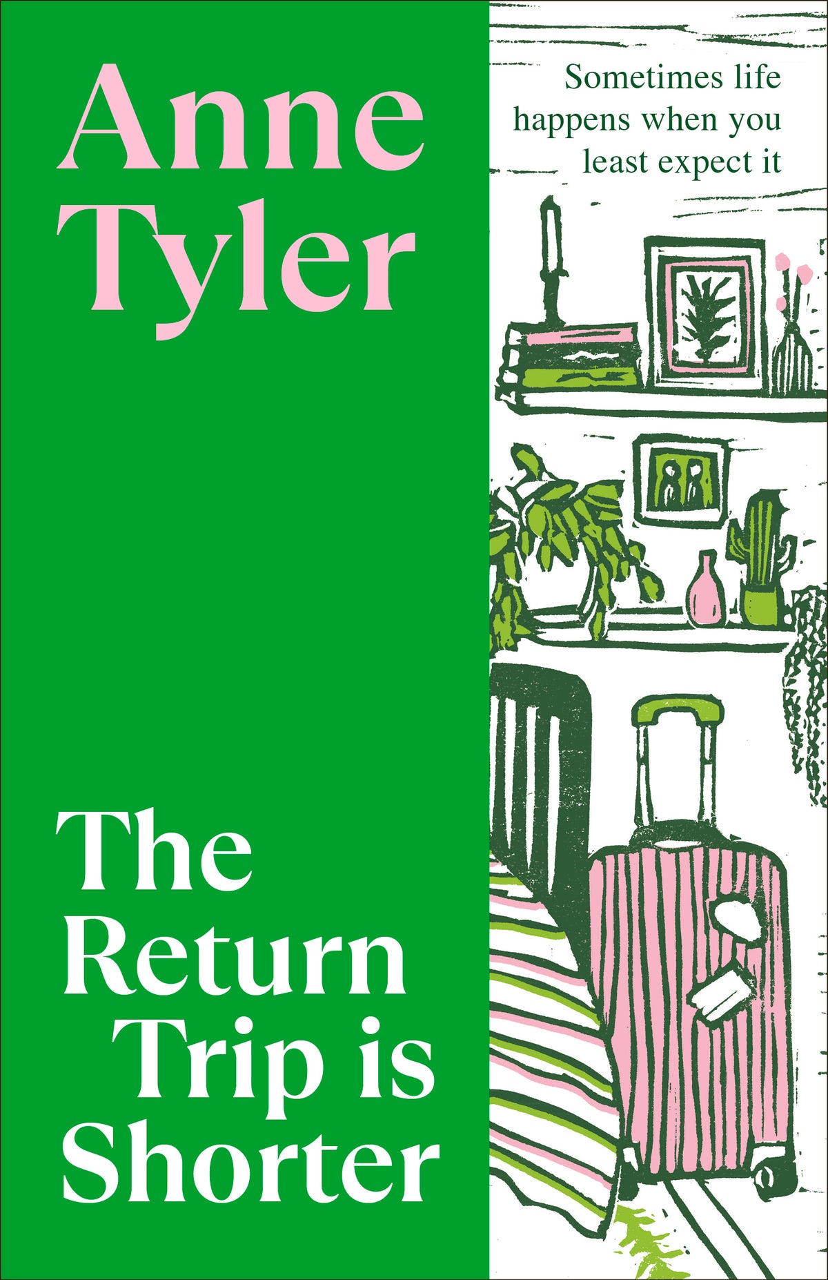 The Return Trip is Shorter by Anne Tyler SIGNED