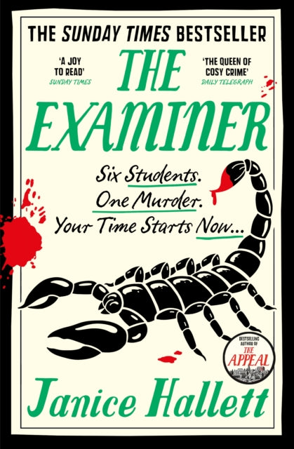The Examiner by Janice Hallett signed indie limited edition (paperback pre-order)
