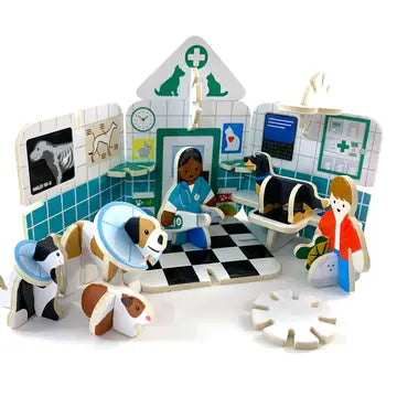 Play Press - Mini Vets Playset