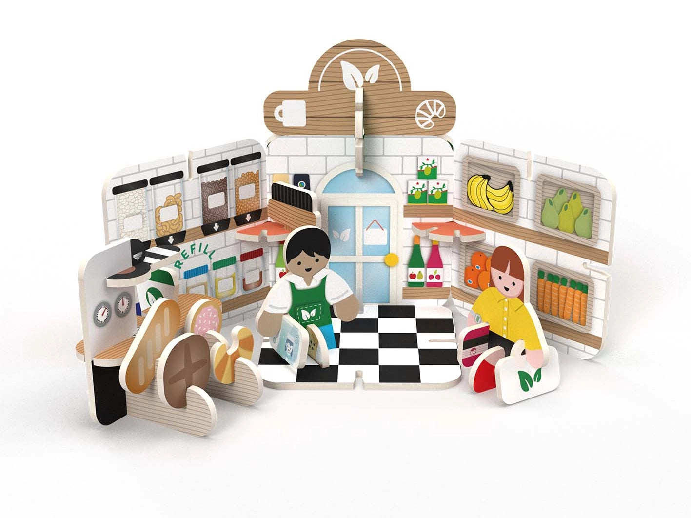 Play Press - Mini Refil Cafe Playset