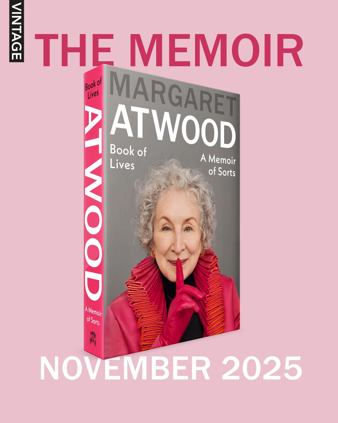 Book of Lives - A Memoir of Sorts by Margaret Atwood pre order