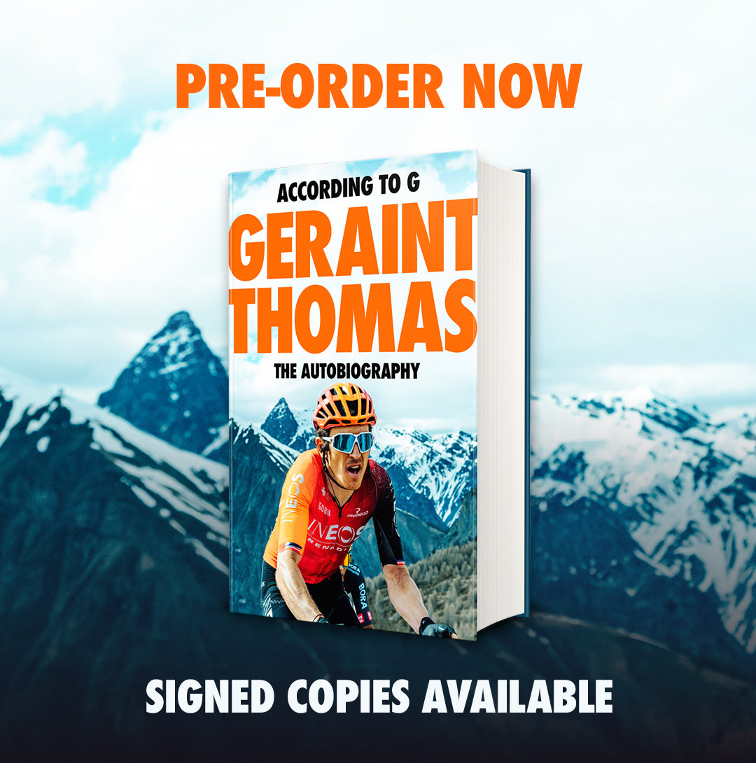 According to G The Autobiography Geraint Thomas SIGNED special edition