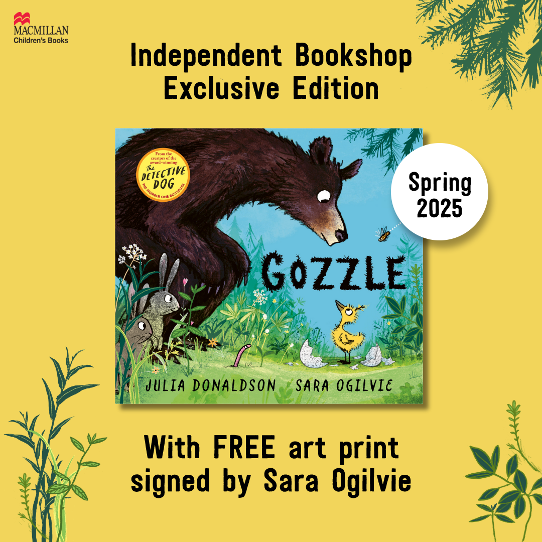 Gozzle by Julia Donaldson & Illustrated by Sara Ogilvie (Pre Order)