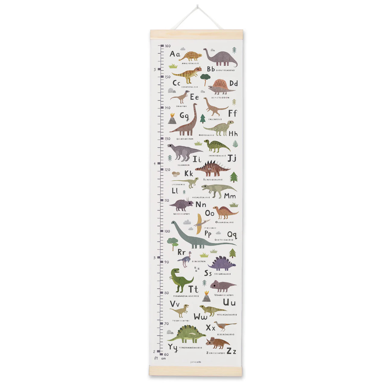 Dinosaur Alphabet... Height Chart