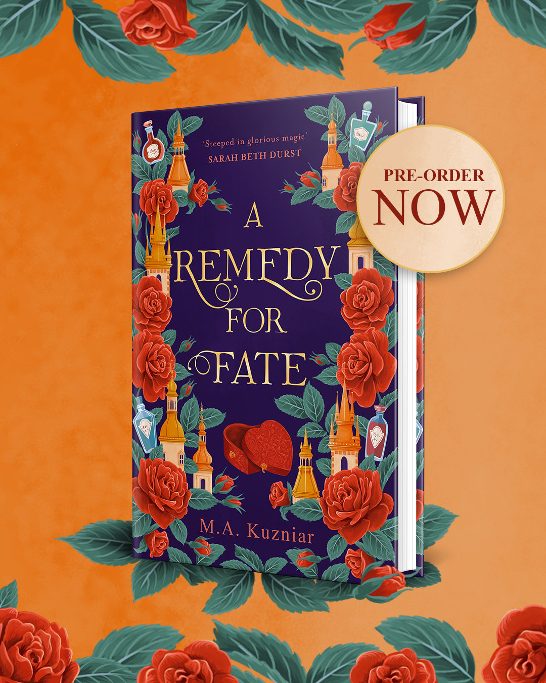 A Remedy for Fate the stunning historical romantic fantasy by M.A. Kuzniar Special SIGNED edition