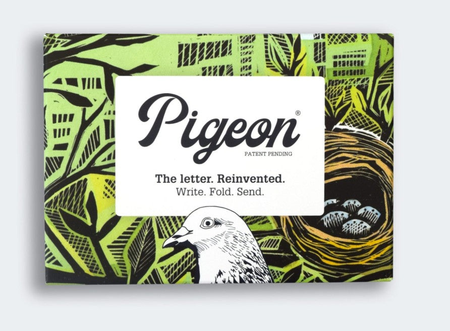 Pigeon Posted 6 Letter Envelopes - Wonderfully Wild
