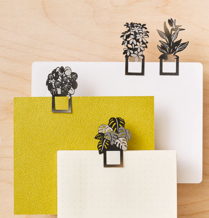 Bookclips House Plants