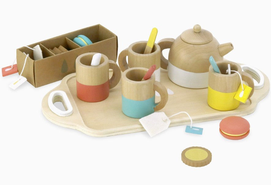 Hippychick Wooden Let's Make Tea Set