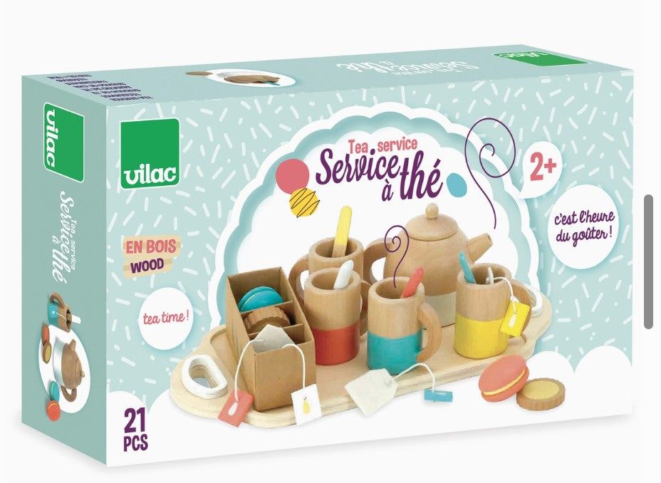 Hippychick Wooden Let's Make Tea Set
