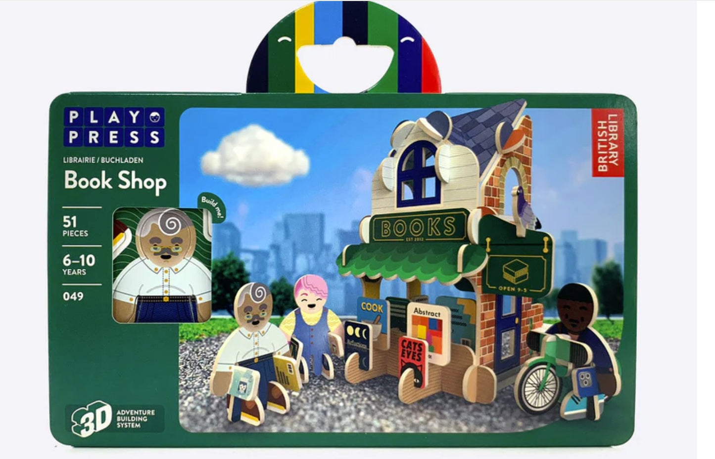 Play Press Book Shop Play Set