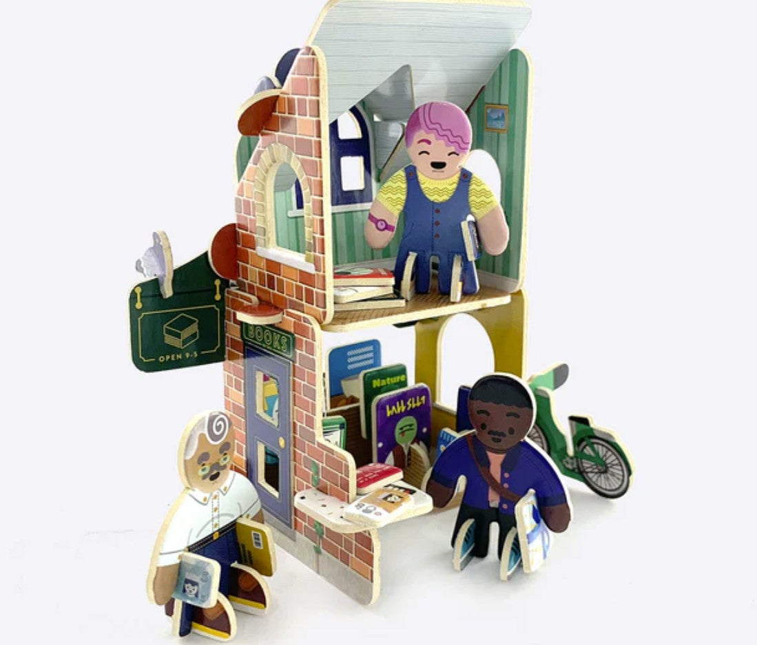 Play Press Book Shop Play Set