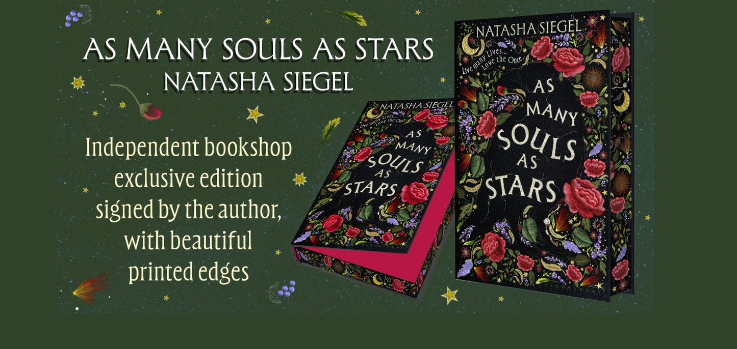 As Many Souls As Stars by Natasha Siegel SIGNED indie edition