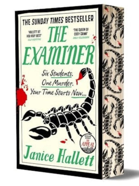 The Examiner by Janice Hallett signed indie limited edition (paperback pre-order)
