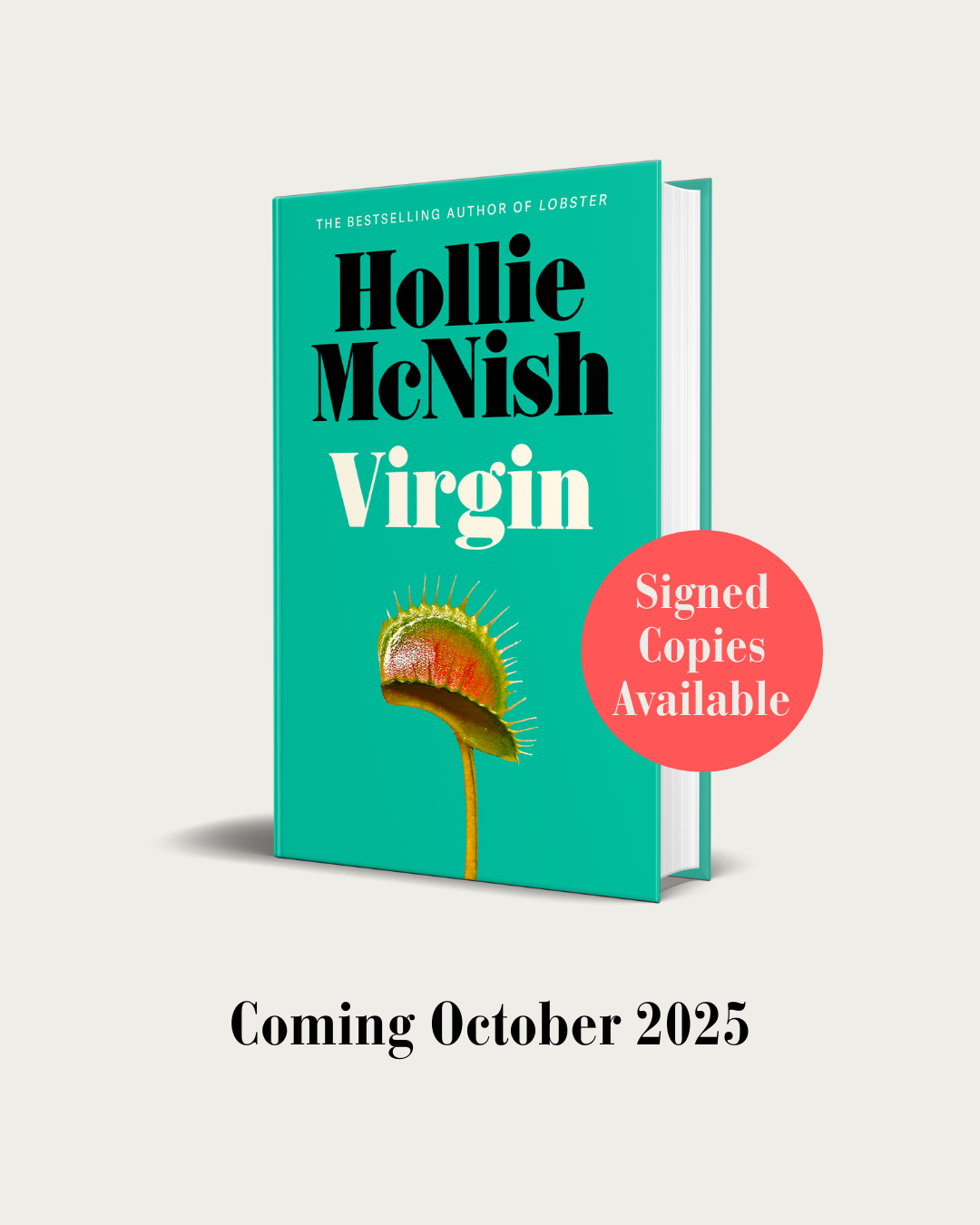 Virgin by Hollie McNish (hardback) SIGNED