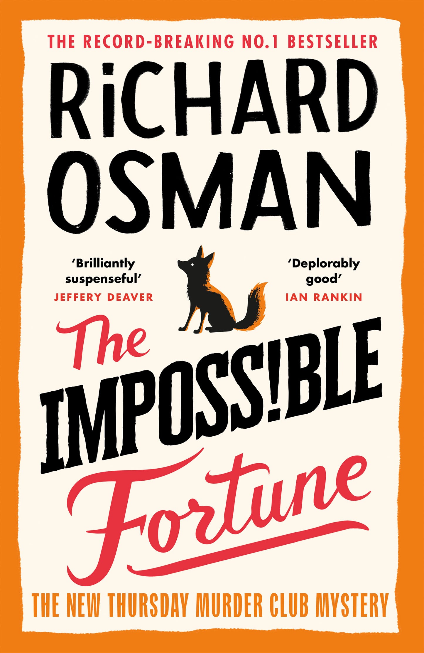 The Impossible Fortune by Richard Osman SIGNED indie edition pre-order