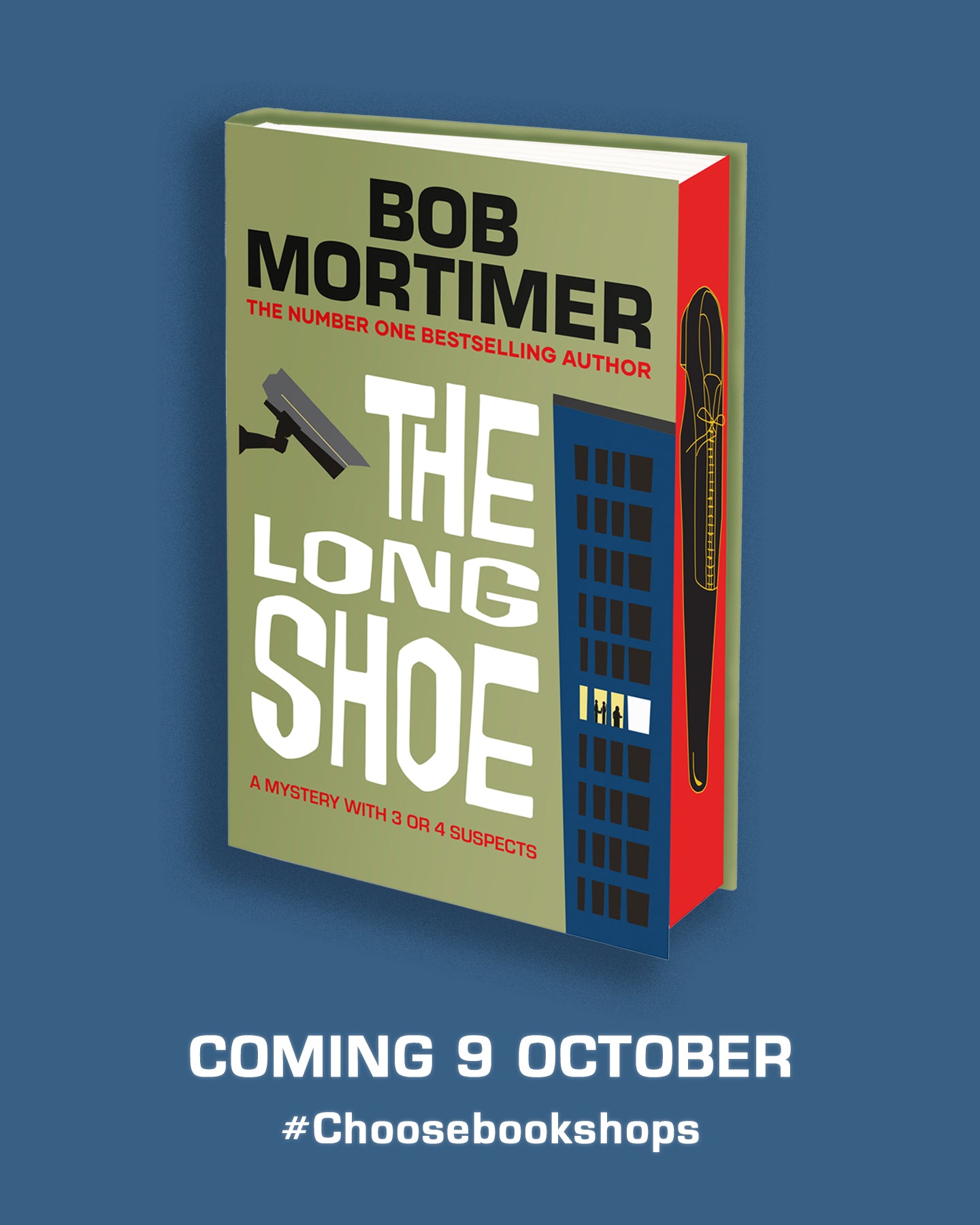 The Long Shoe by Bob Mortimer - pre order your SIGNED special edition