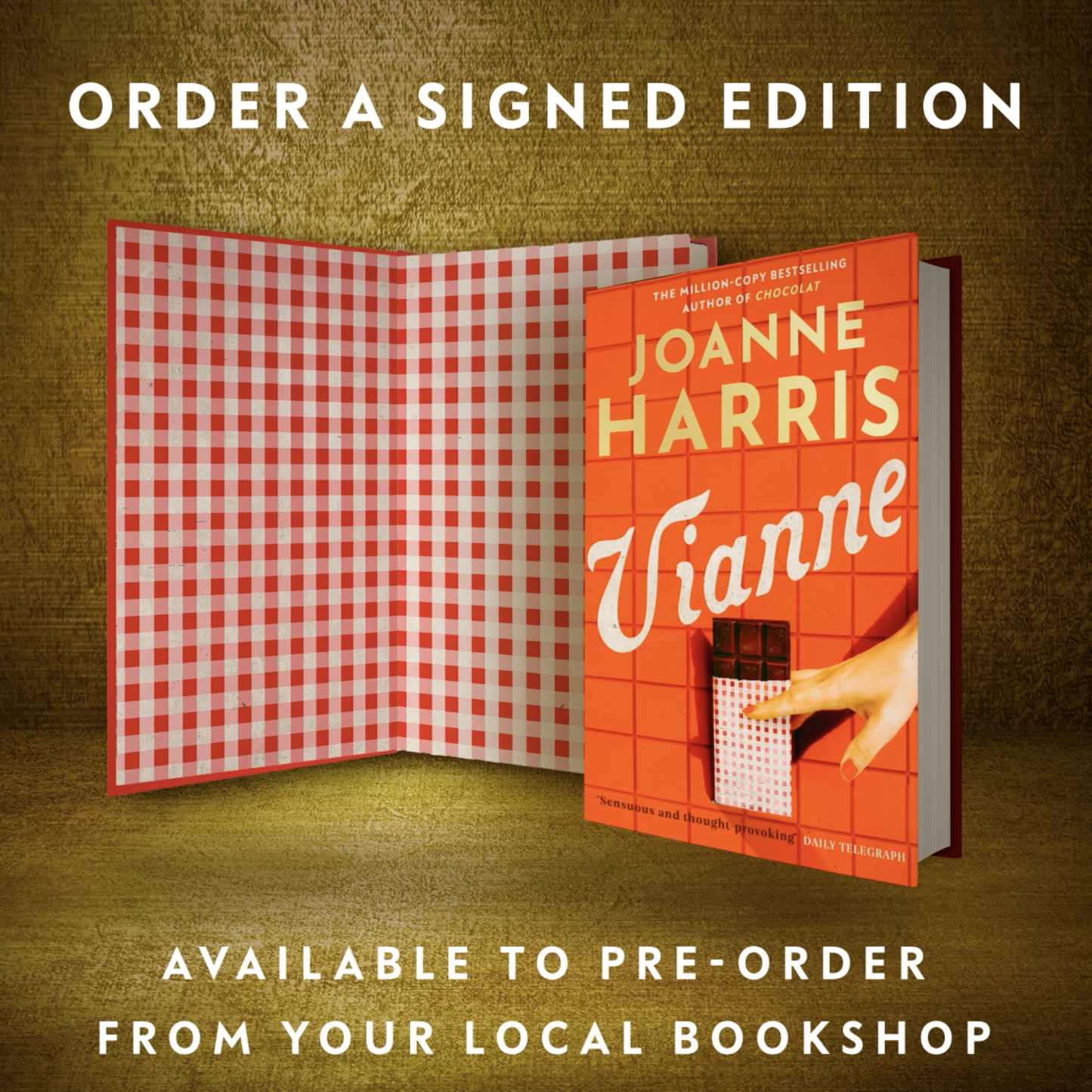 Vianne by Joanne Harris SIGNED edition
