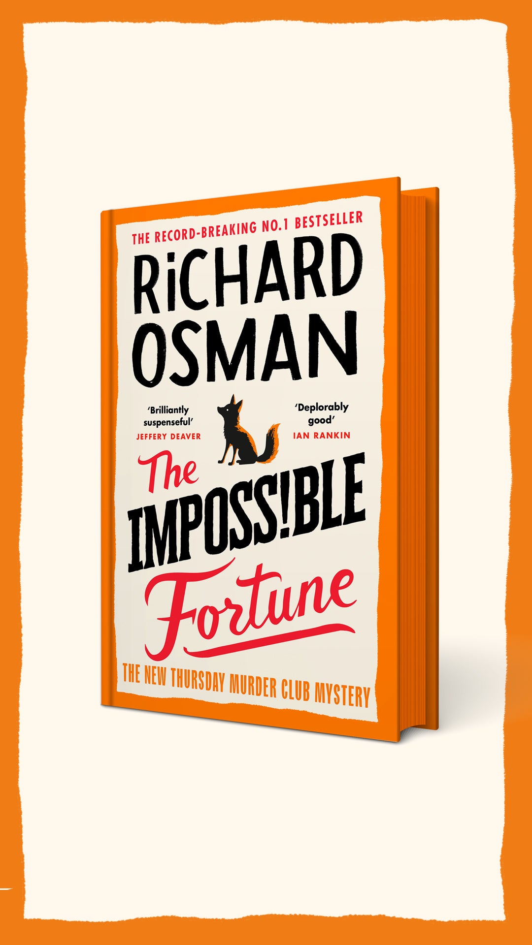 The Impossible Fortune by Richard Osman SIGNED indie edition pre-order