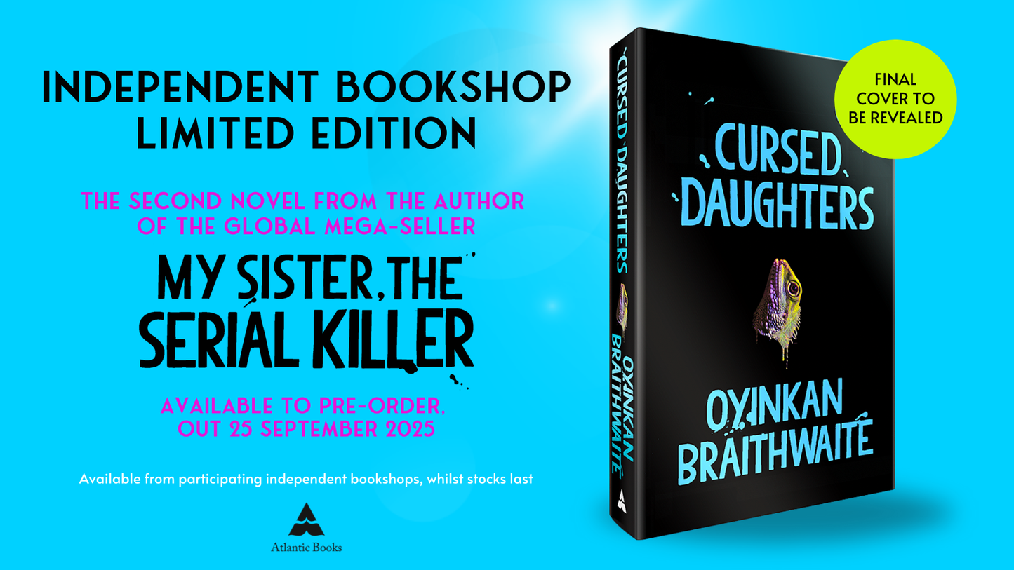 Cursed Daughters by Oyinkan Braithwaite - indie exclusive edition
