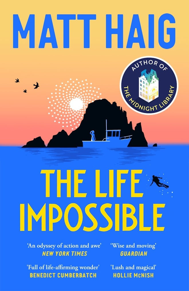 The Life Impossible by Matt Haig - Independent Bookshops Exclusive Edition (paperback)