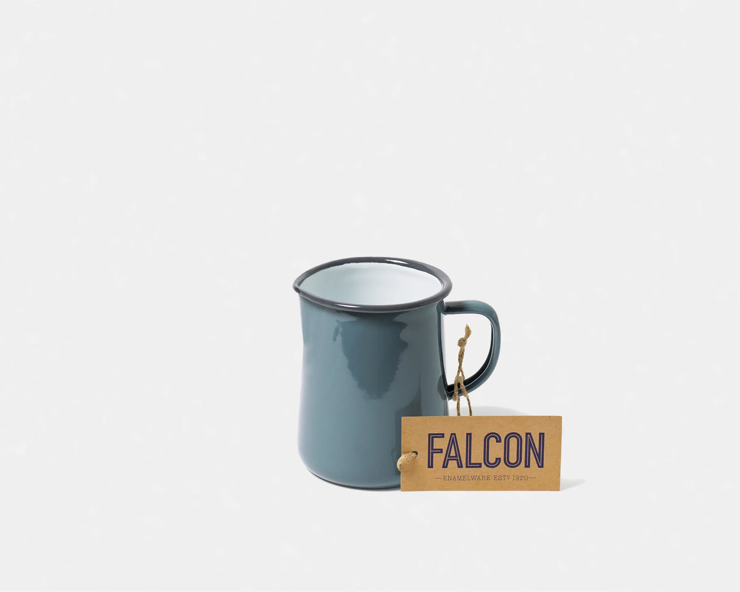 Falcon Enamelware - 1 ltr Jug - Pigeon Grey