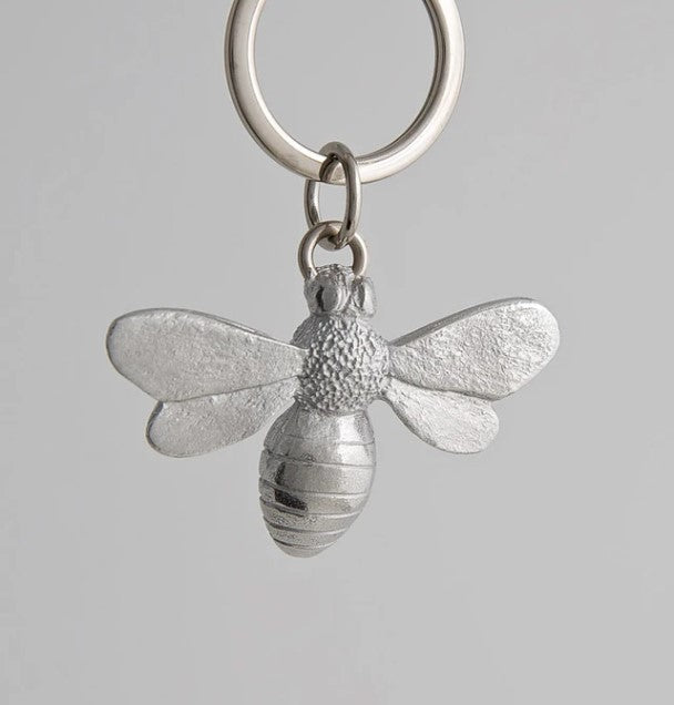Pewter Key Ring by Lancaster & Gibbings (Bee)