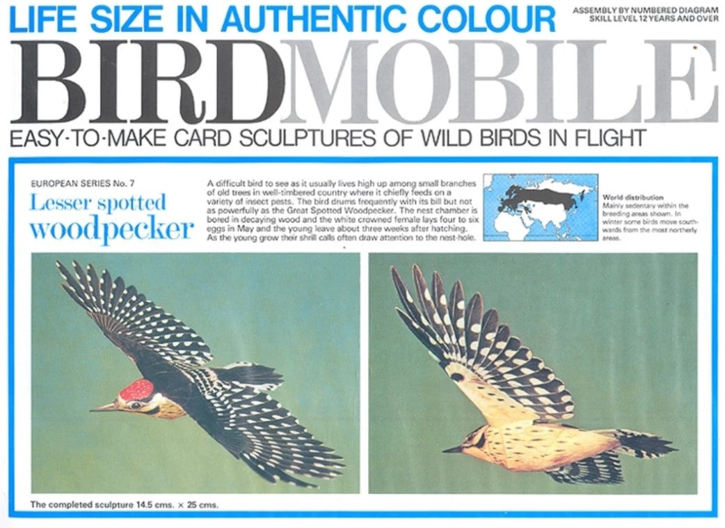Birdmobile Kit (Woodpecker)