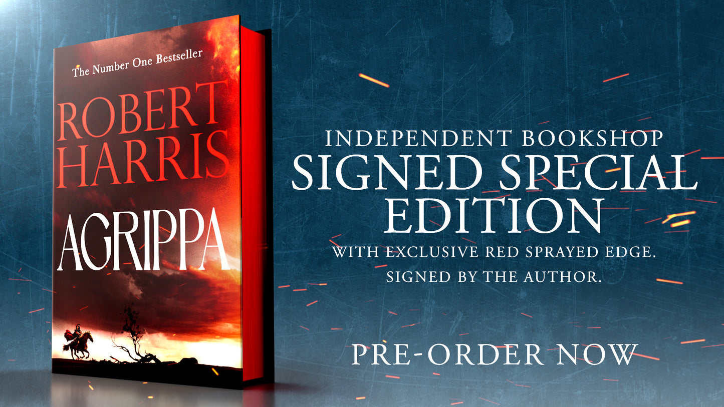 Agrippa - Robert Harris - SIGNED INDIE EDITION