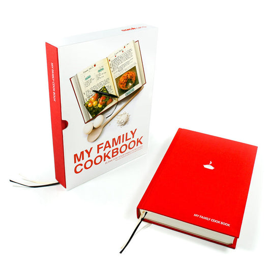 Blank cookbook for your family's recipes