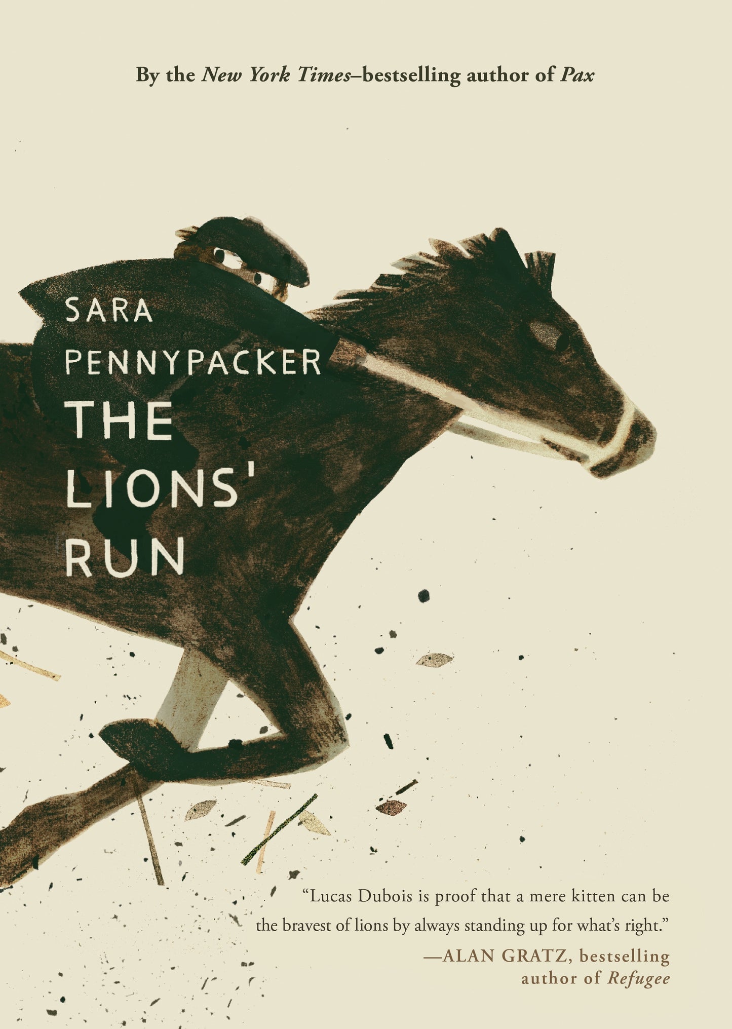 The Lions' Run by Sara Pennypacker SIGNED