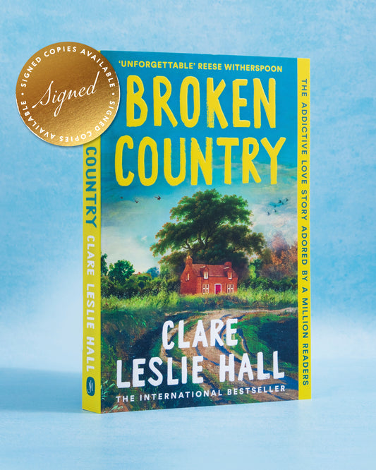 Broken Country by Clare Leslie Hall  SIGNED paperback