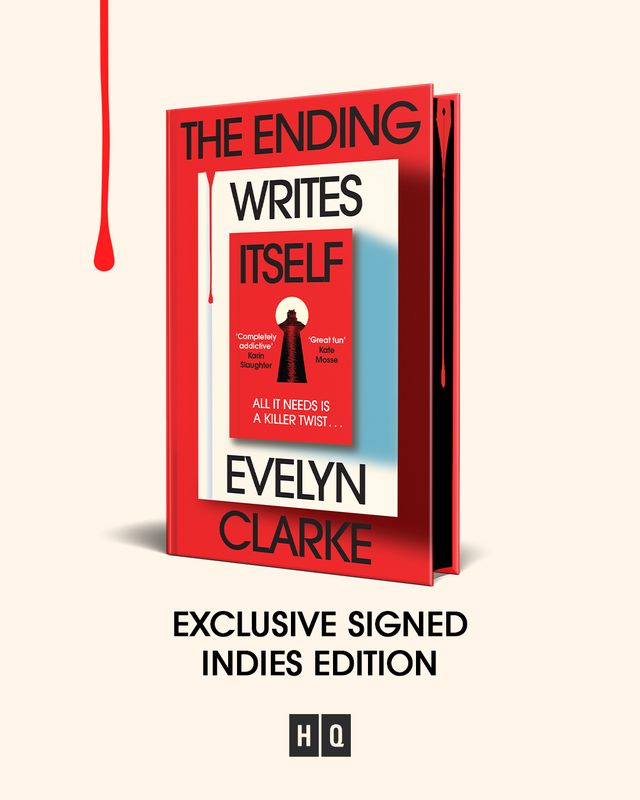 The Ending Writes Itself by Evelyn Clarke SIGNED (V.E.Schwab)