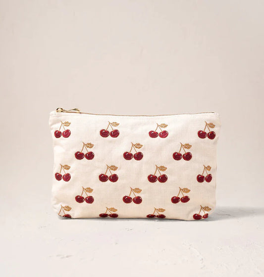 Elizabeth Scarlett Everyday Pouch Cherries
