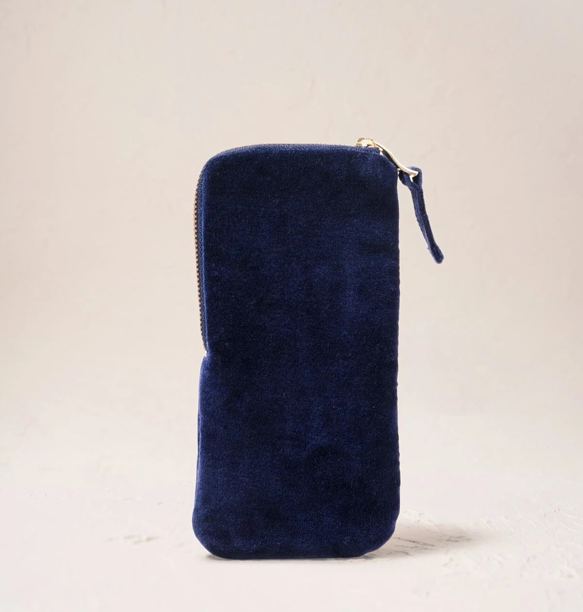 Elizabeth Scarlett Glasses Case Cosmic Charms Velvet Navy
