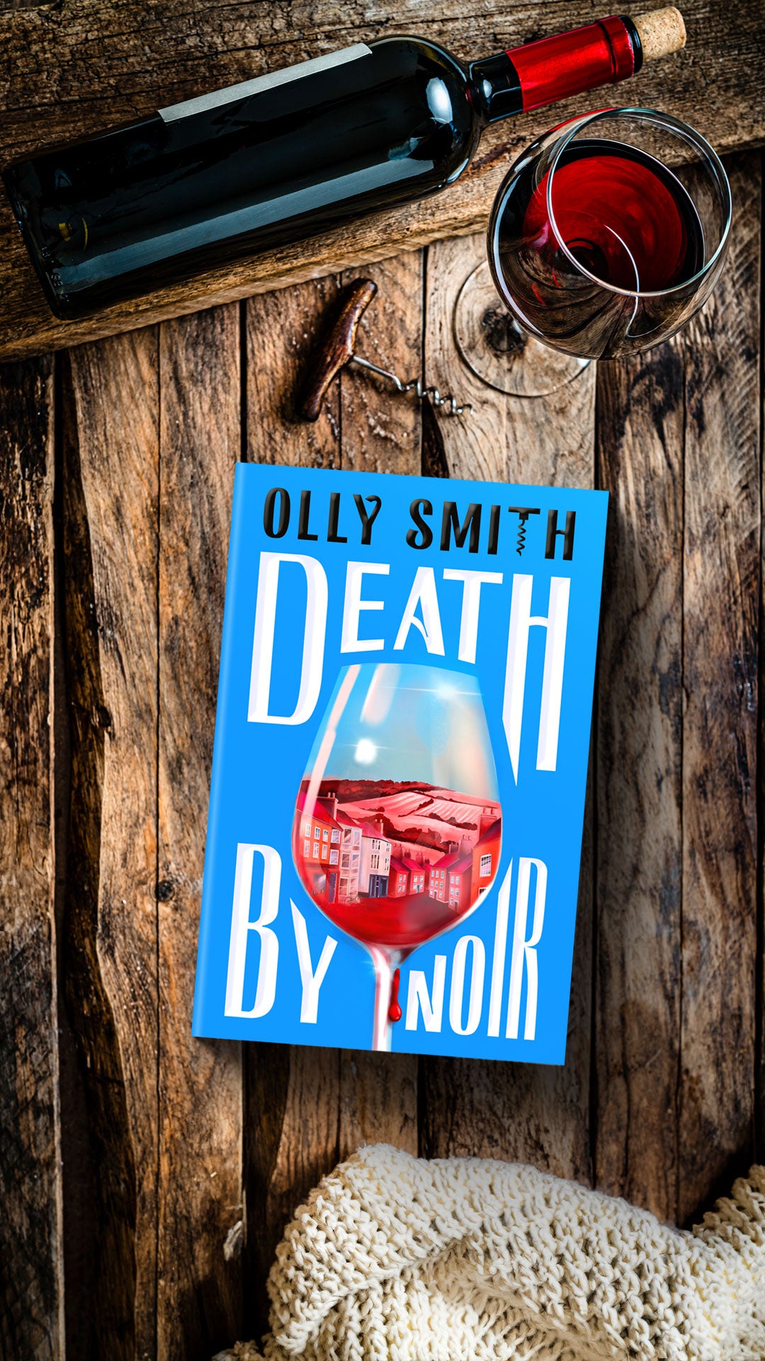 Death by Noir by  Olly Smith SIGNED