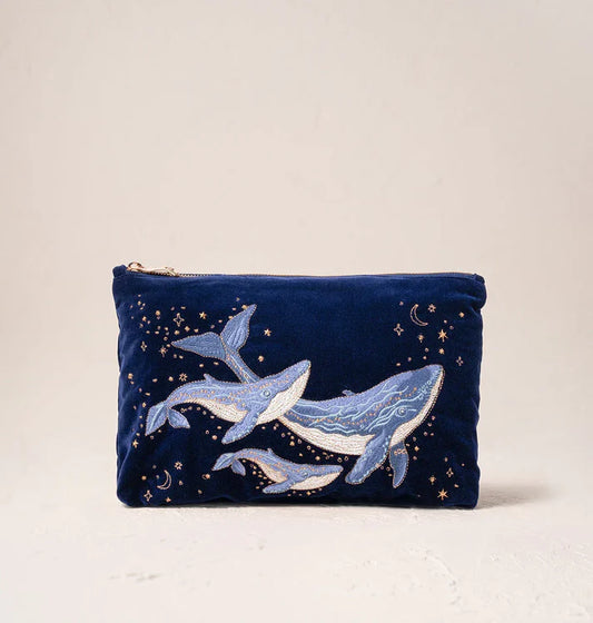 Elizabeth Scarlett Everyday Pouch Mystical Whale