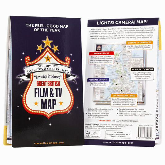 STG’s Lavishly Produced Great British Film and TV Map