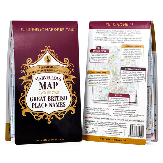 ST&G's Map Of Great British Place Names