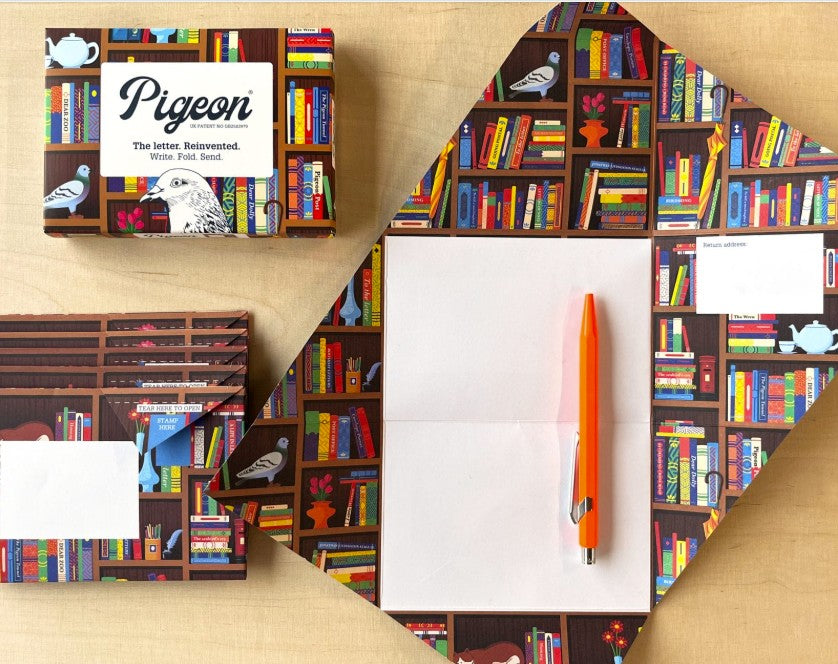 Pigeon Posted 6 Letter Envelopes - Bookstore Pigeon
