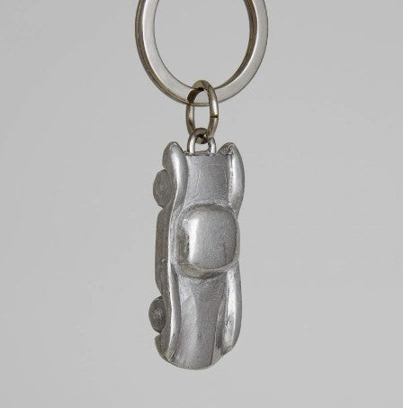 Pewter Key Ring by Lancaster & Gibbings (Car)