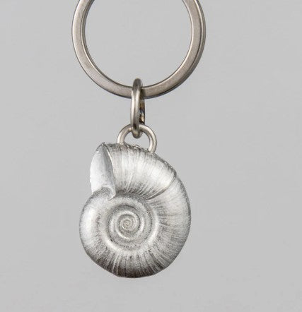 Pewter Key Ring by Lancaster & Gibbings (Shell)