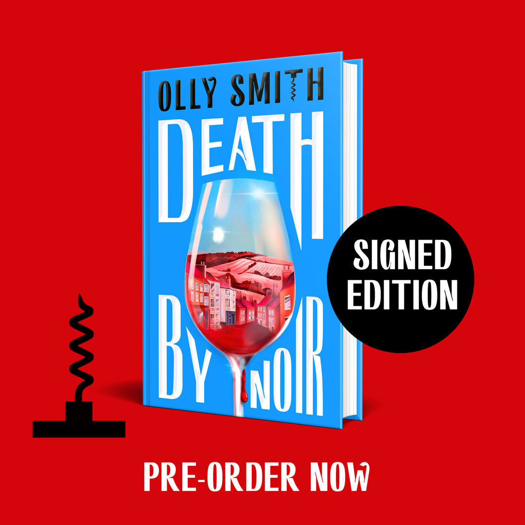 Death by Noir by  Olly Smith SIGNED