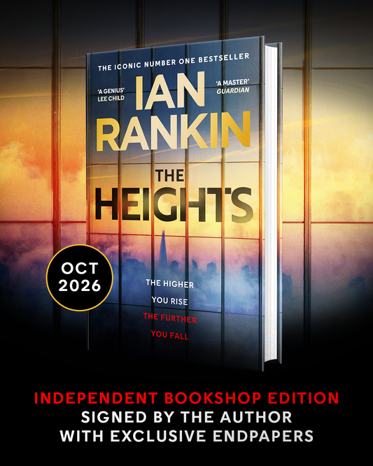 The Heights by Ian Rankin SIGNED indie edition