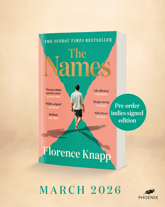 The Names by Florence Knapp SIGNED paperback pre-order