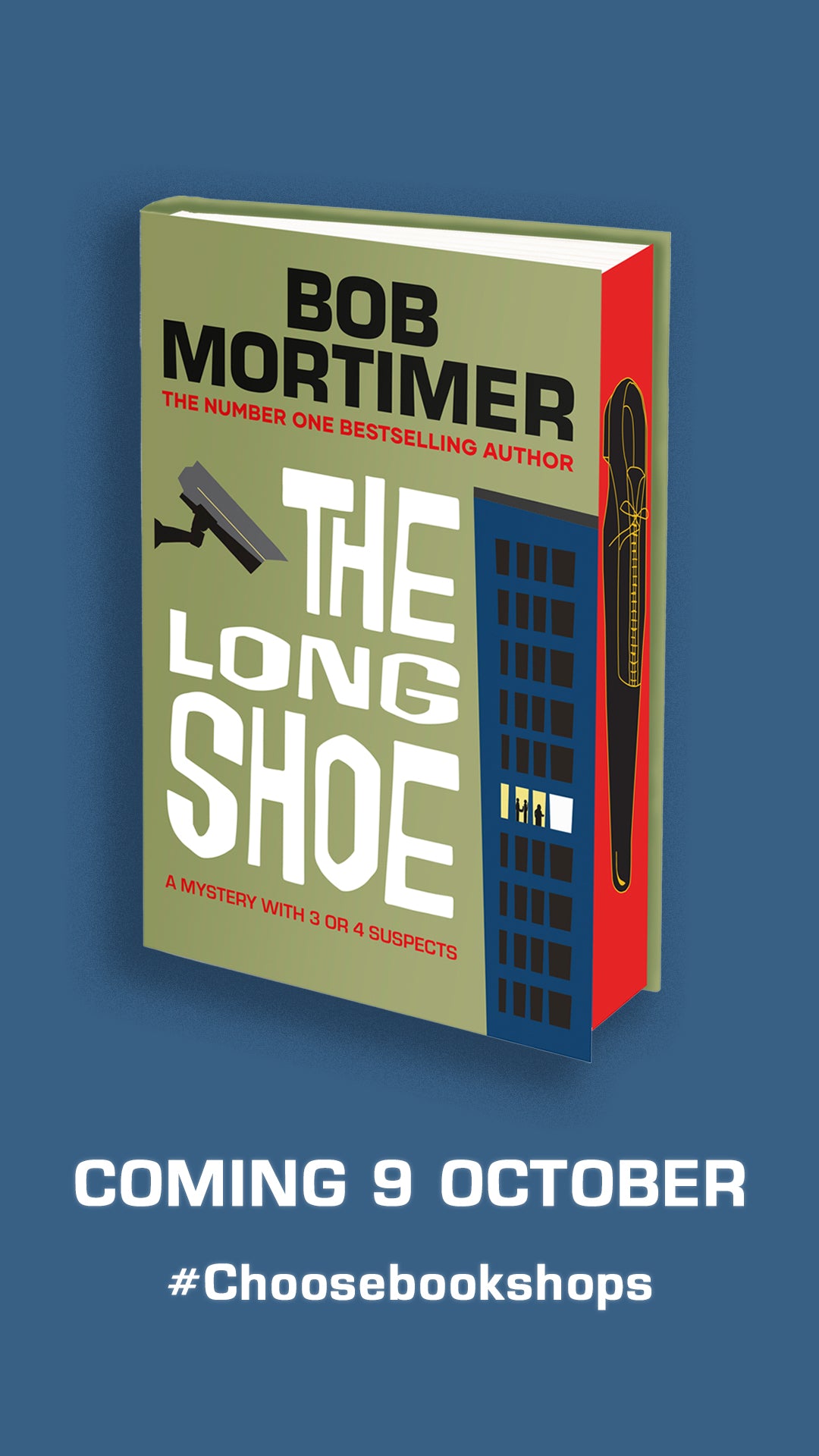 The Long Shoe by Bob Mortimer - pre order your SIGNED special edition